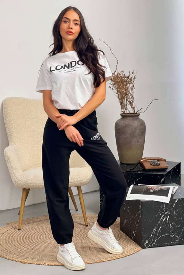 Спортен комплект от тениска и джогър панталон "London" K2135 - Image 2